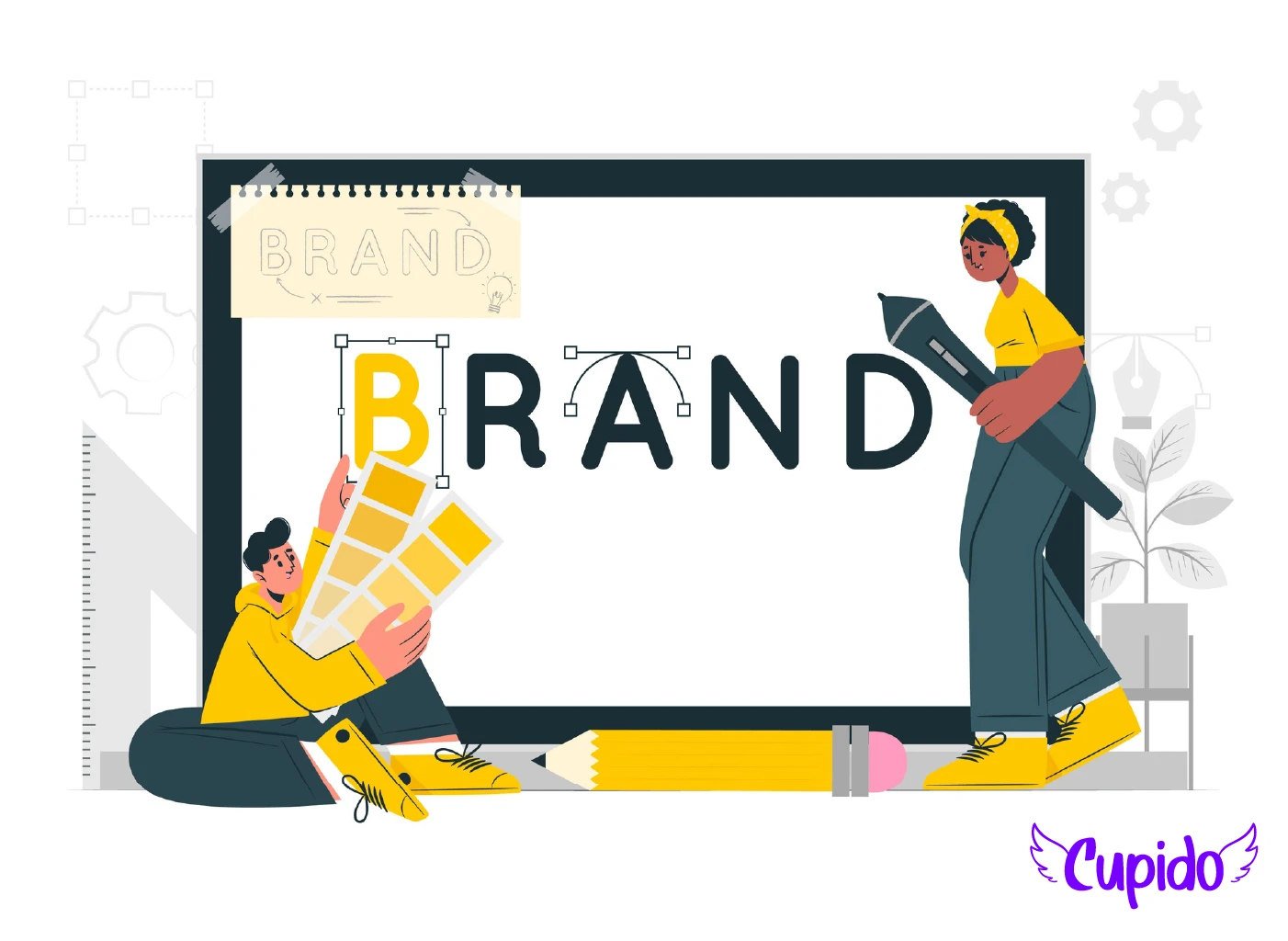 طراحی هویت برند | راهنمای کامل ساخت شخصیت برند ماندگار